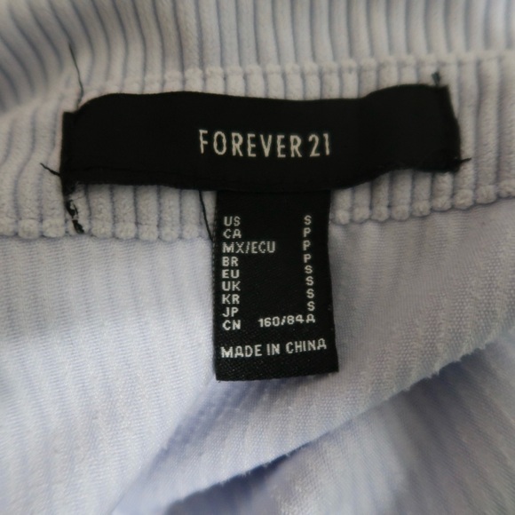 Light blue corduroy jacket w/collar - Picture 4 of 4